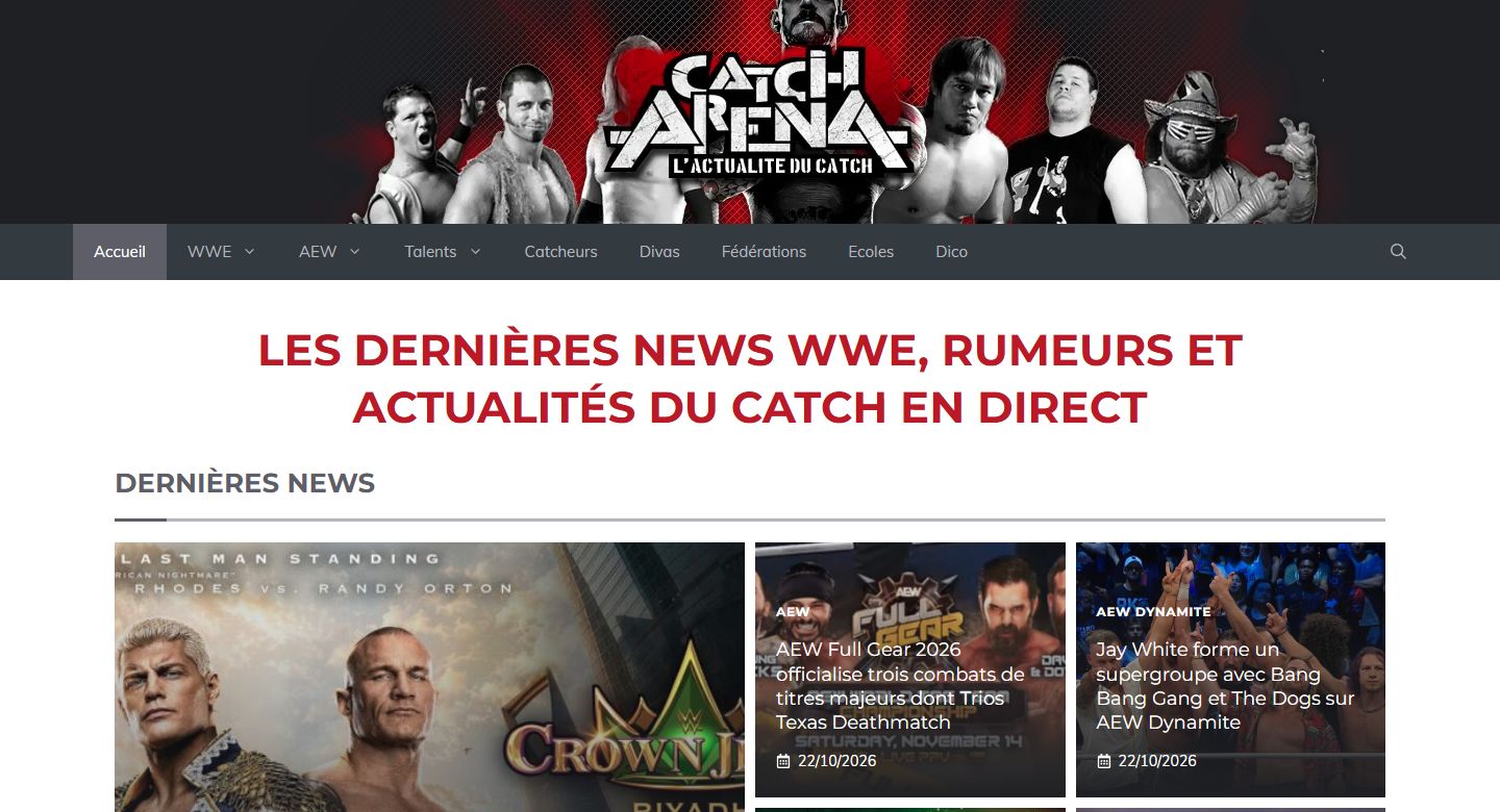 Capture du média Catch Arena